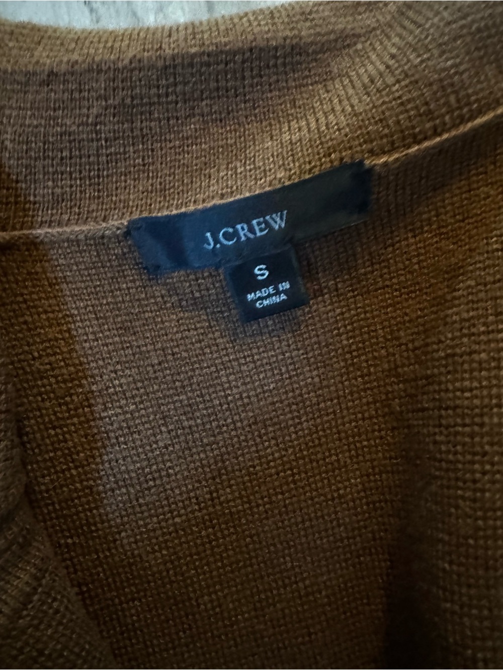 J. Crew Brown Wool-Blend Open Blazer - Picture 4 of 7